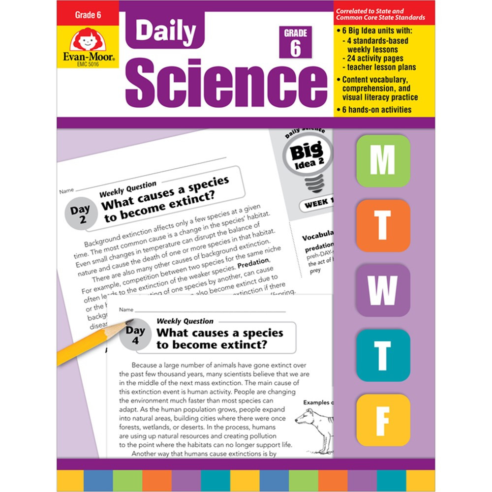 EMC5016 - Daily Science Gr 6 in Activity Books & Kits