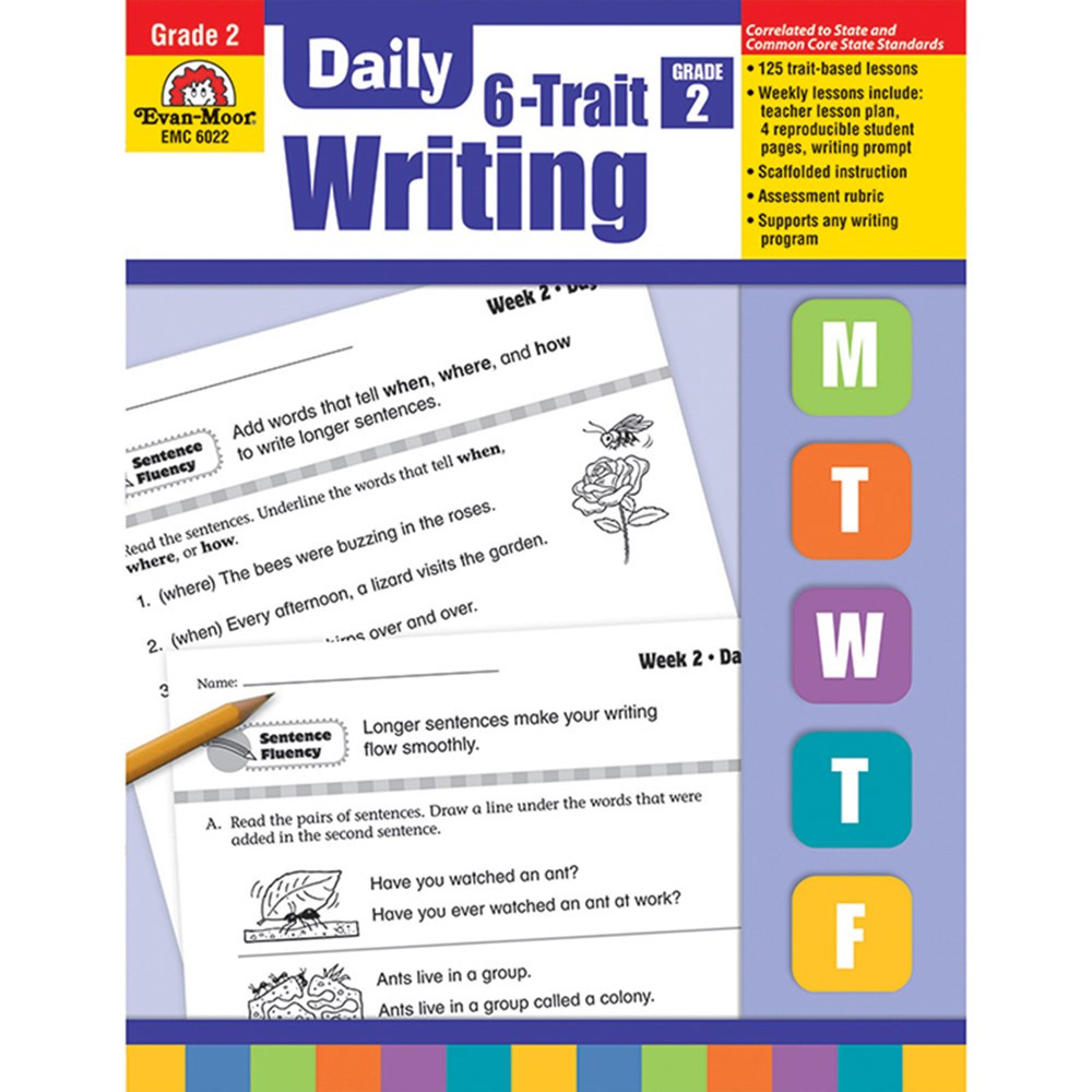 EMC6022 - Daily 6 Trait Writing Gr 2 in Writing Skills