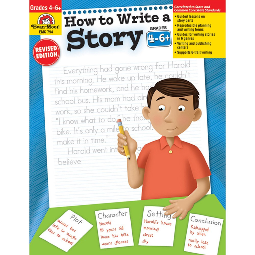 EMC794 - How To Write A Story Gr 4-6 in Writing Skills