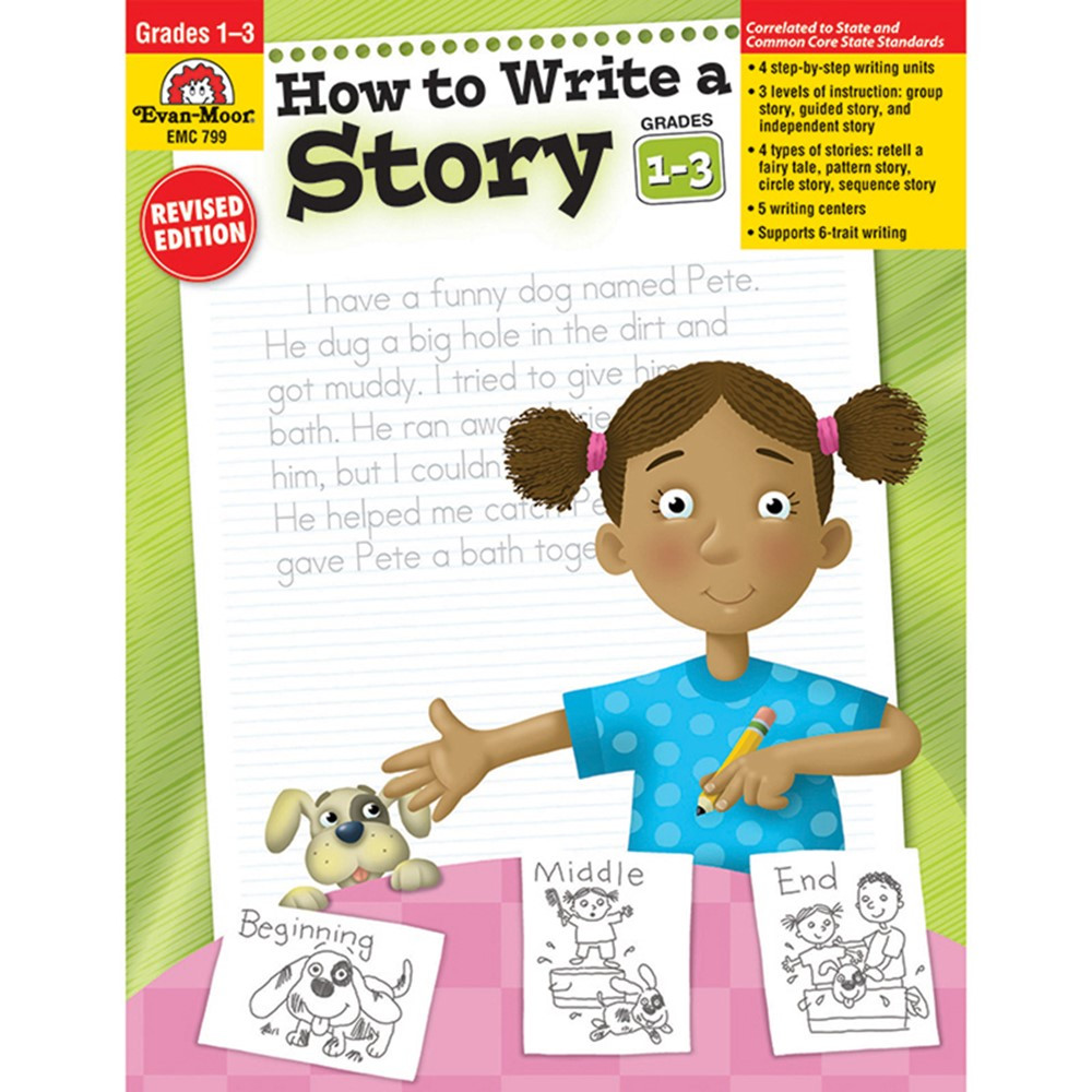 EMC799 - How To Write A Story Gr 1-3 in Writing Skills