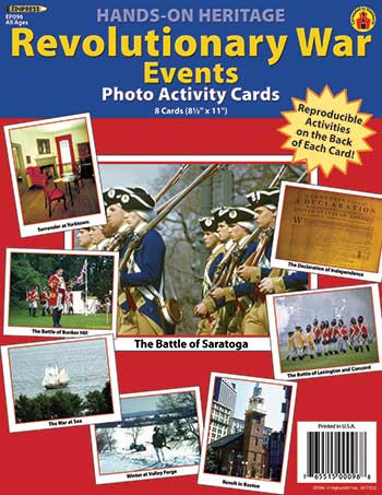 EP-096 - Photo History Revolutionary War 8Pk Events 8-1/2 X 11 in History