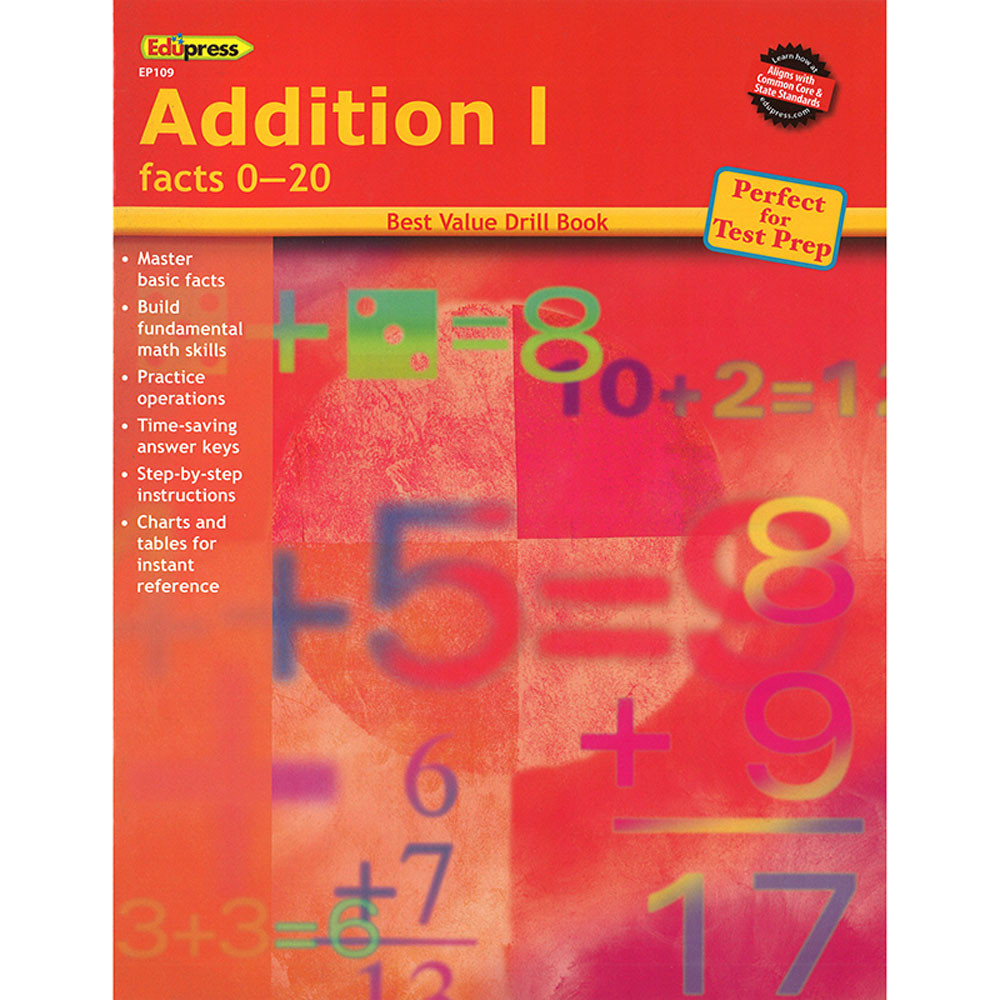 EP-109 - Addition 1 Facts 0-20 in Addition & Subtraction