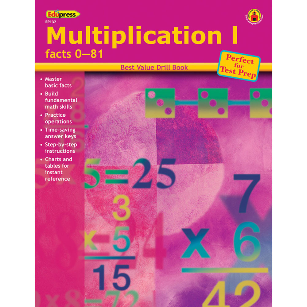 EP-137 - Multiplication 1 Facts 0-81 in Multiplication & Division