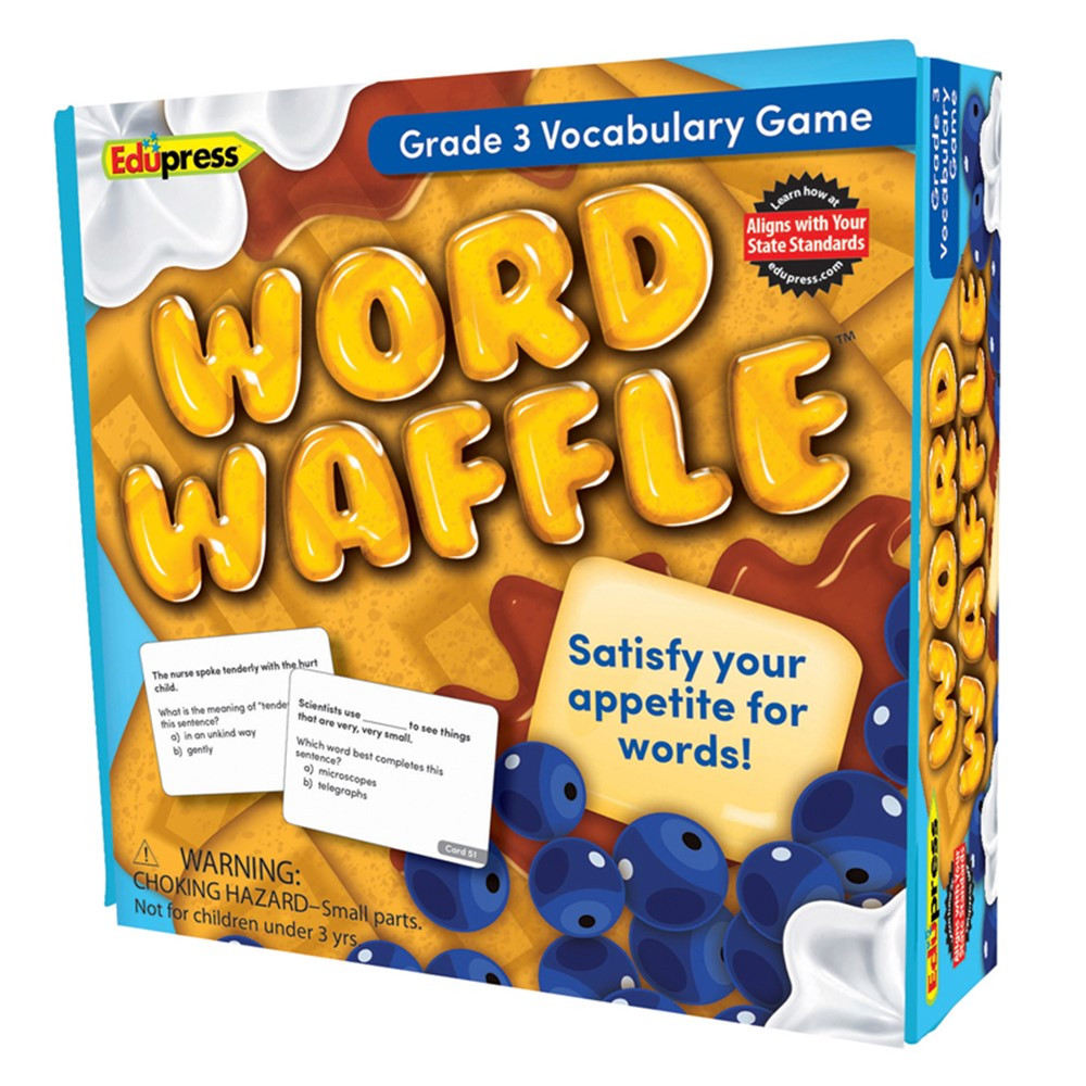 Word Waffle Game Gr 3 - EP-2094 | Teacher Created Resources