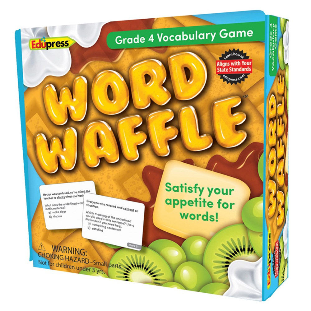 Word Waffle Game Gr 4 - EP-2095 | Teacher Created Resources
