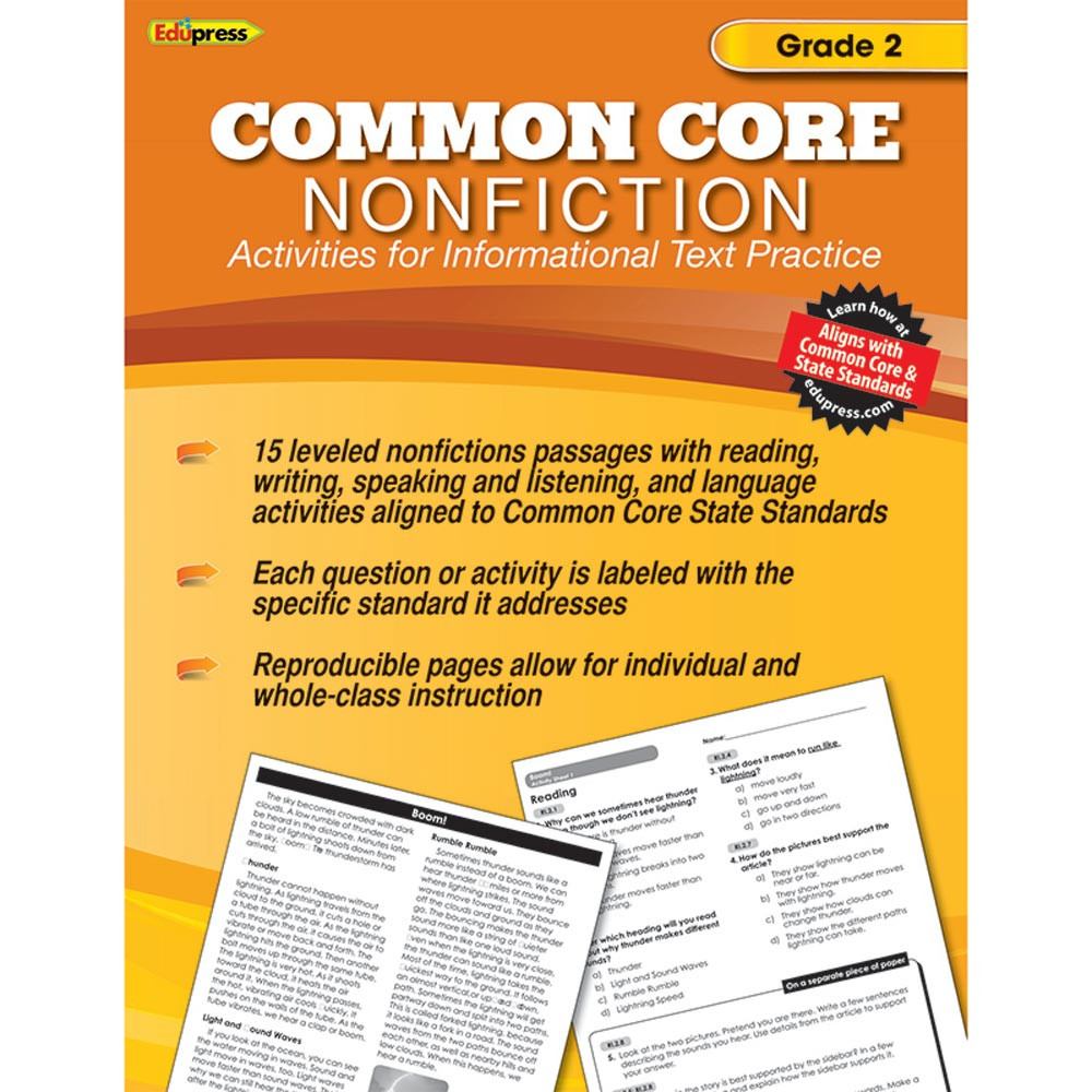 EP-2351 - Common Core Nonfiction Book Gr 2 in Language Arts