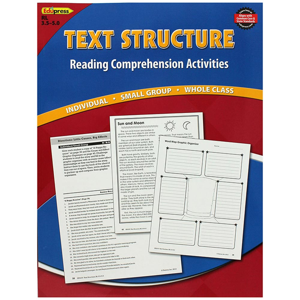 EP-2375 - Text Structure Book Blue Level in Leveled Readers