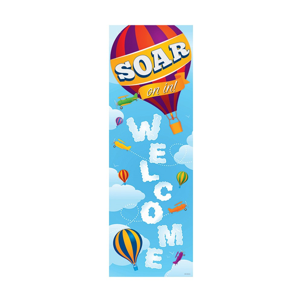 Soar On In Welcome Banner - EP-248 | Edupress | Classroom Decorations,Banners