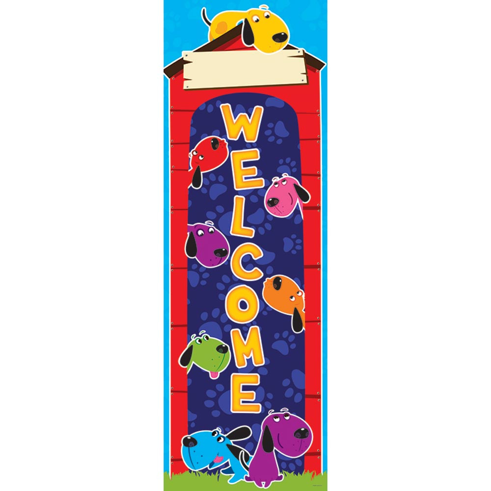 EP-2638 - Dogs Welcome Banner in Banners