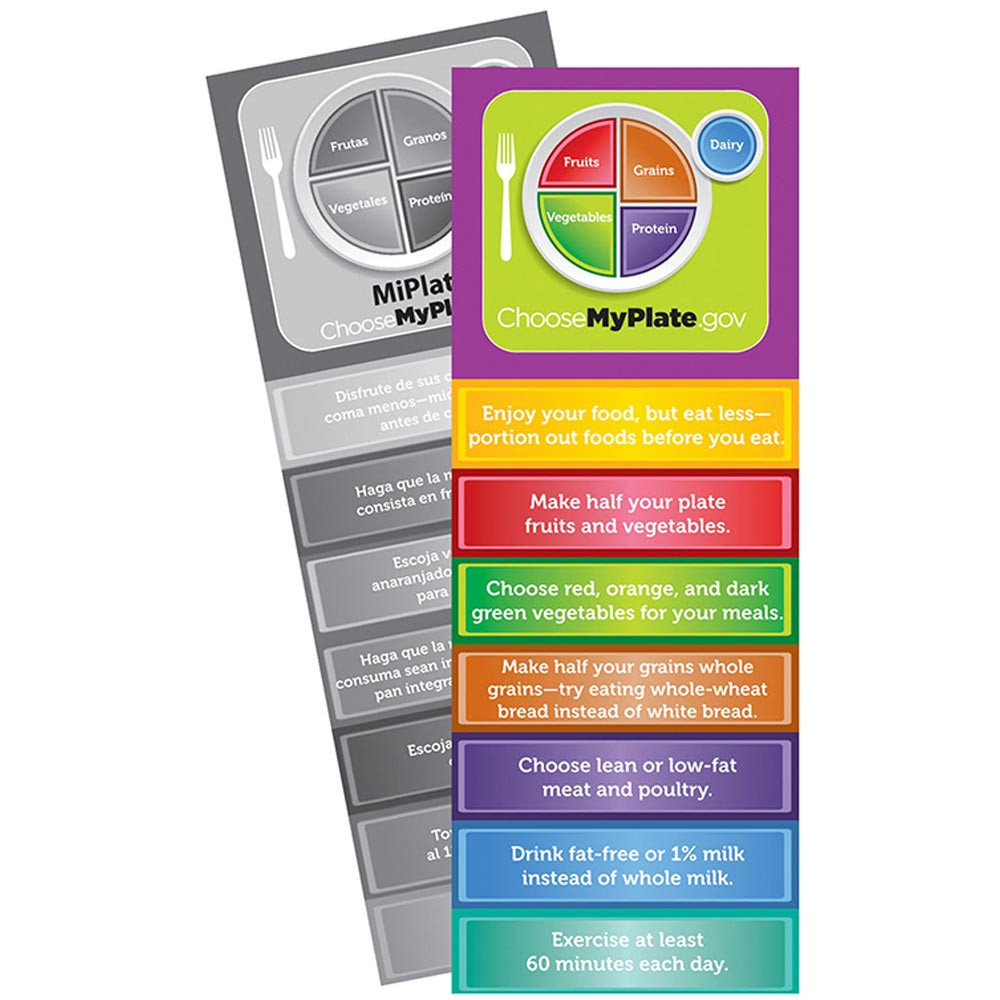 EP-269 - Myplate Jumbo Bookmarks Pack Of 36 in Bookmarks
