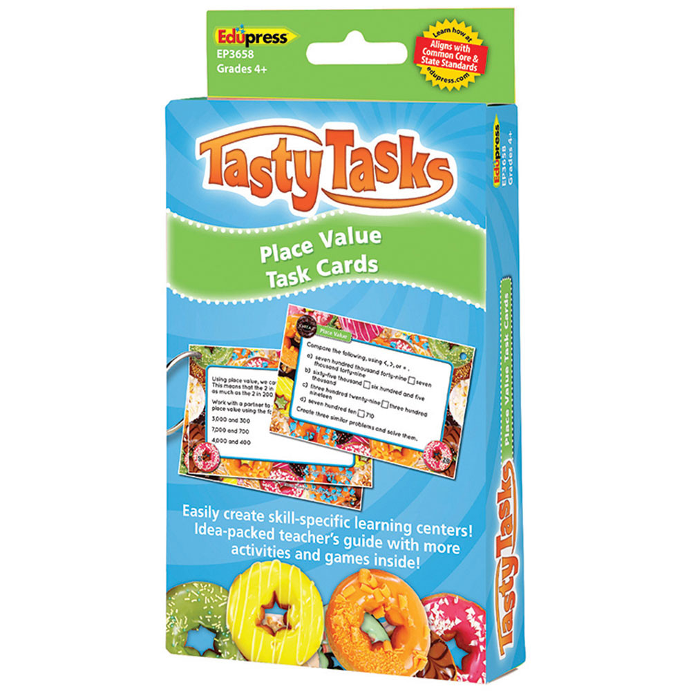 EP-3658 - Math Tasty Task Cards Place Value in Place Value
