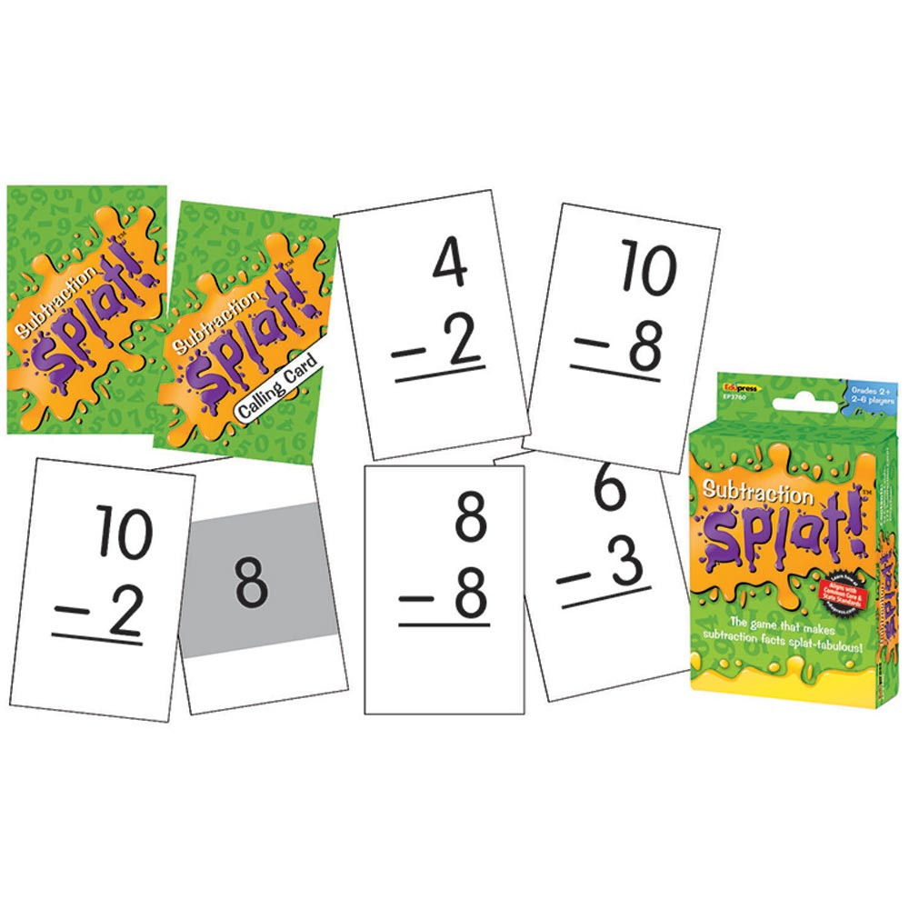 EP-3760 - Subtraction Splat Game in Math