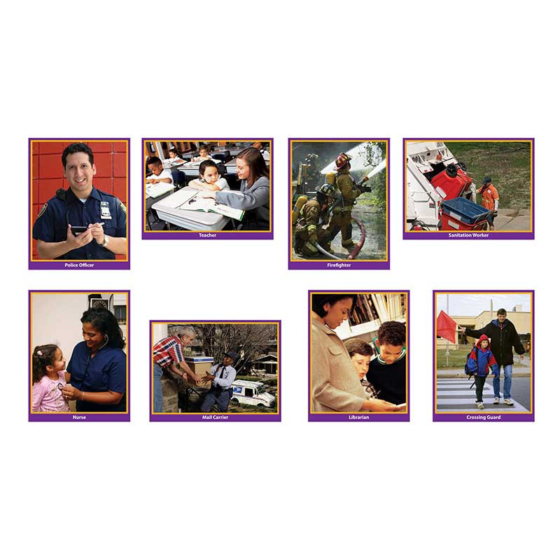 EP-379 - Community Helpers Photo Activity Cards in Economics