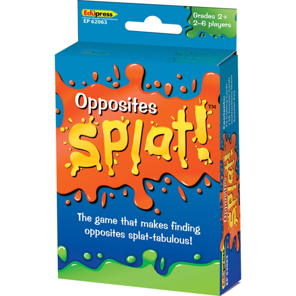 Opposites Splat Game - EP-62063 | Teacher Created Resources | Language Arts