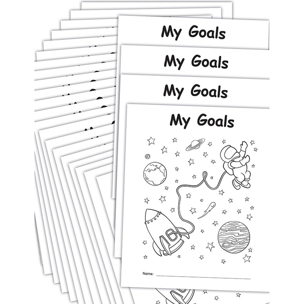 My Own Books: My Goals, Pack of 25 - EP-62147 | Teacher Created Resources | Self Awareness