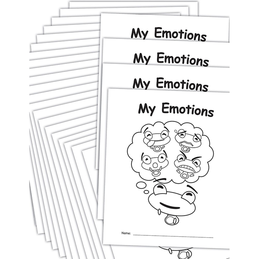 My Own Books: My Emotions, Pack of 25 - EP-62149 | Teacher Created Resources | Self Awareness