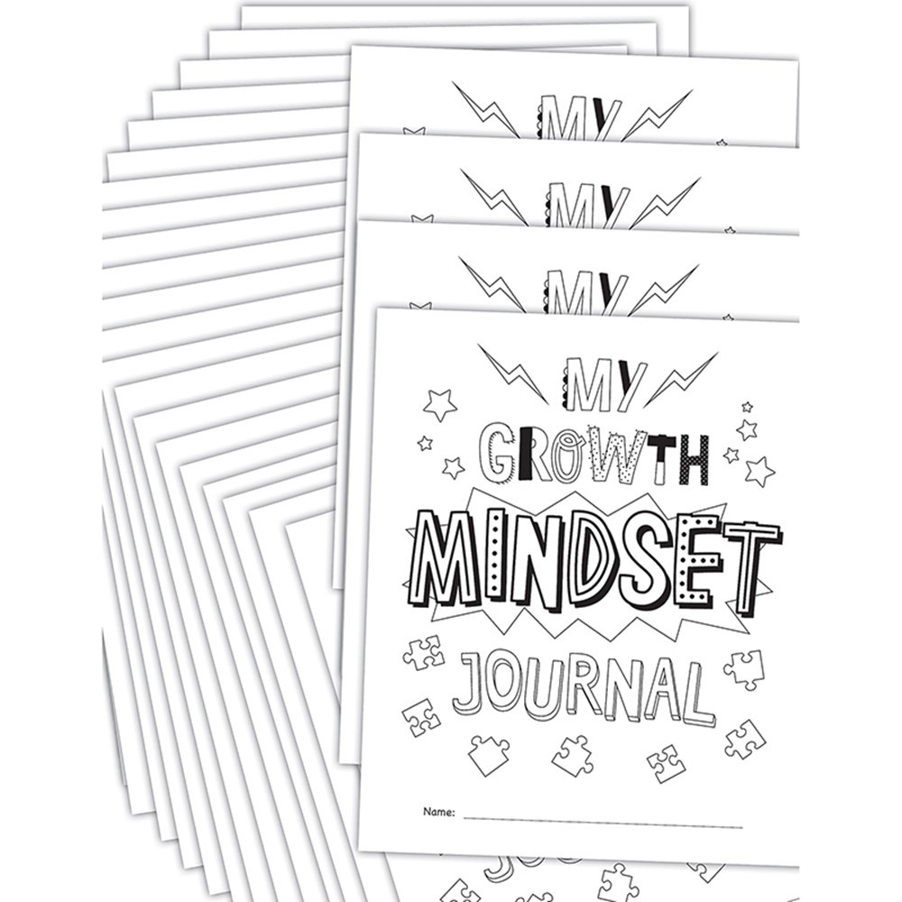 My Own Books: My Growth Mindset Journal, Pack of 25 - EP-62151 | Teacher Created Resources | Self Awareness