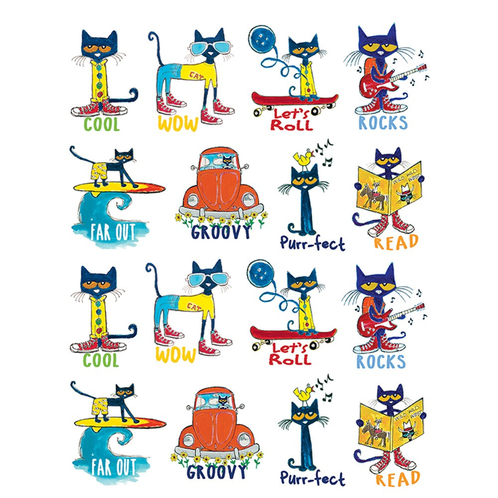 EP-63935 - Pete The Cat Stickers in Stickers