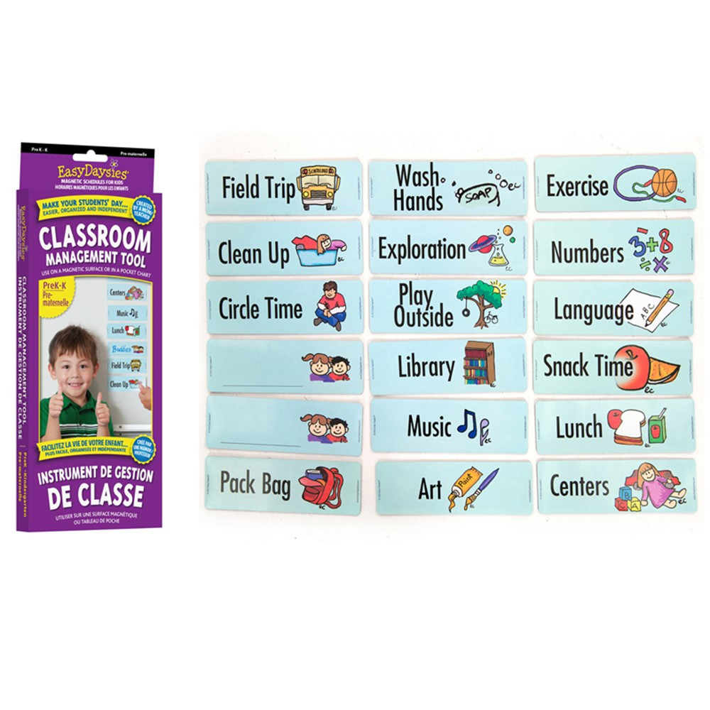 ESD213 - Prek/K Class Daily Visual Schedule in Classroom Management