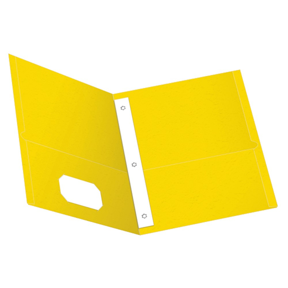 Yellow Plastic Folders with Clasps - Buy Now