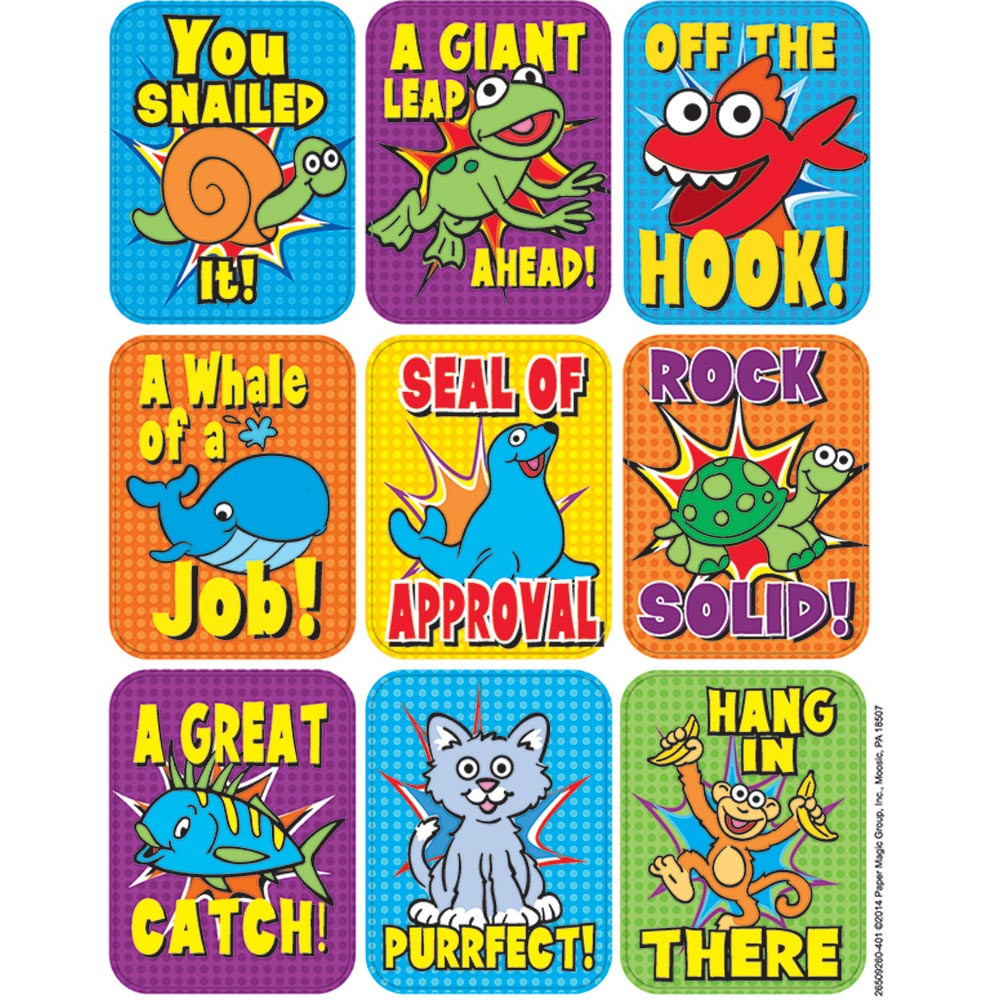 EU-650926 - Positive Pals Giant Stickers in Stickers