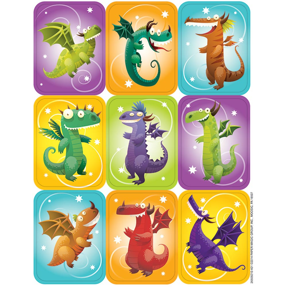 EU-650927 - Dragons Giant Stickers in Stickers