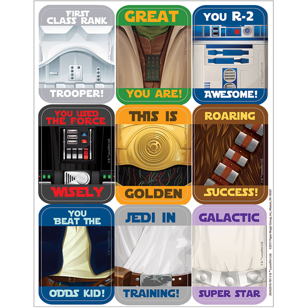 EU-654201 - Star Wars Stickers Giant Motivational in Stickers