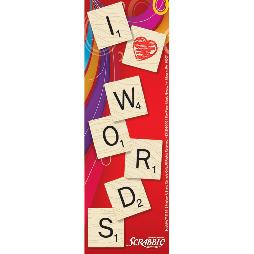 EU-834203 - Scrabble I Love Words Bookmarks in Bookmarks