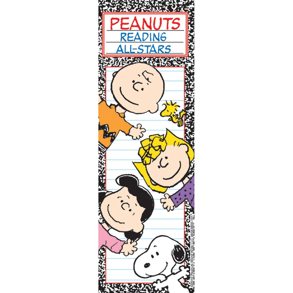 EU-834380 - Peanuts Reading All Stars Bookmarks in Bookmarks