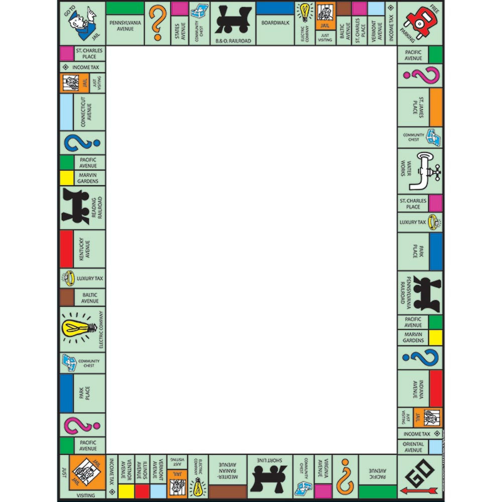 EU-837028 - Monopoly Welcome 17X22 Poster in Classroom Theme