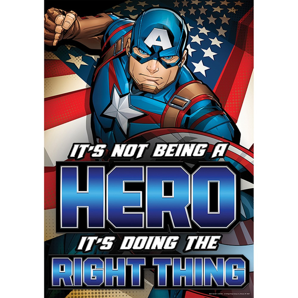 EU-837118 - Marvel Do Right Thing 13X19 Poster in Classroom Theme