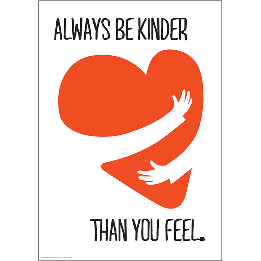 EU-837125 - Always Be Kinder 13X19 Posters in Inspirational