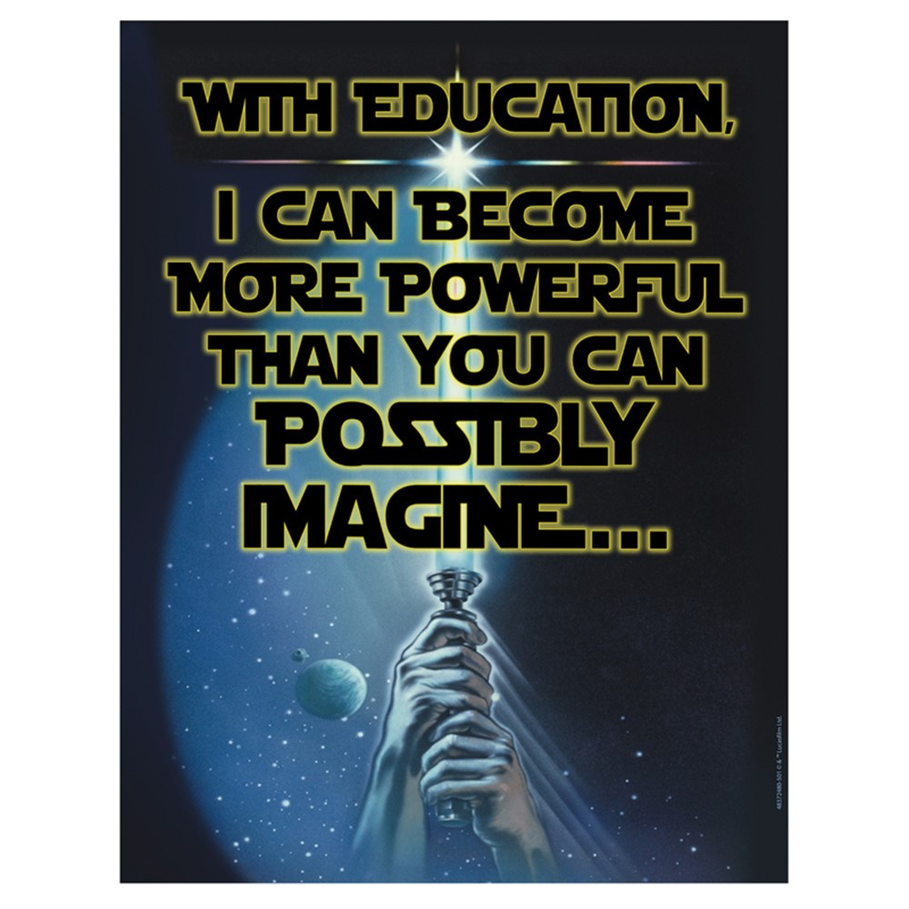 Star Wars - Power of Education Poster - EU-837248 | Eureka | Motivational