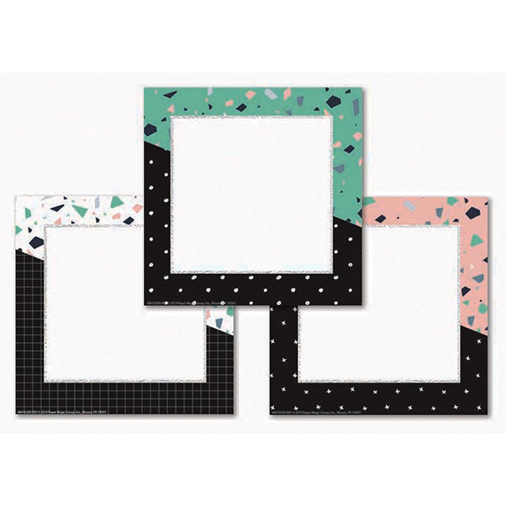 EU-841020 - Simply Sassy Square Paper Cut-Outs in Accents