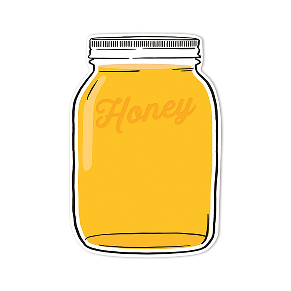 The Hive Mason Jar Paper Cut-Outs, Pack of 36 - EU-841570 | Eureka | Accents