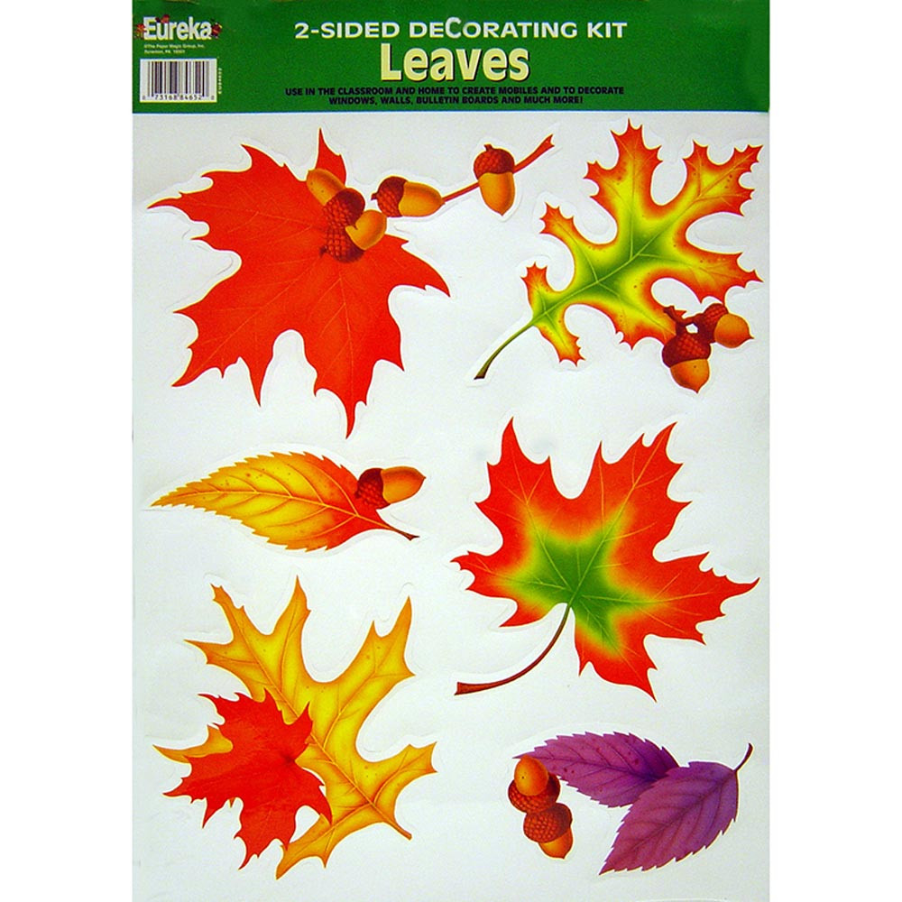 EU-84652 - 2-Sided Leaves in Two Sided Decorations