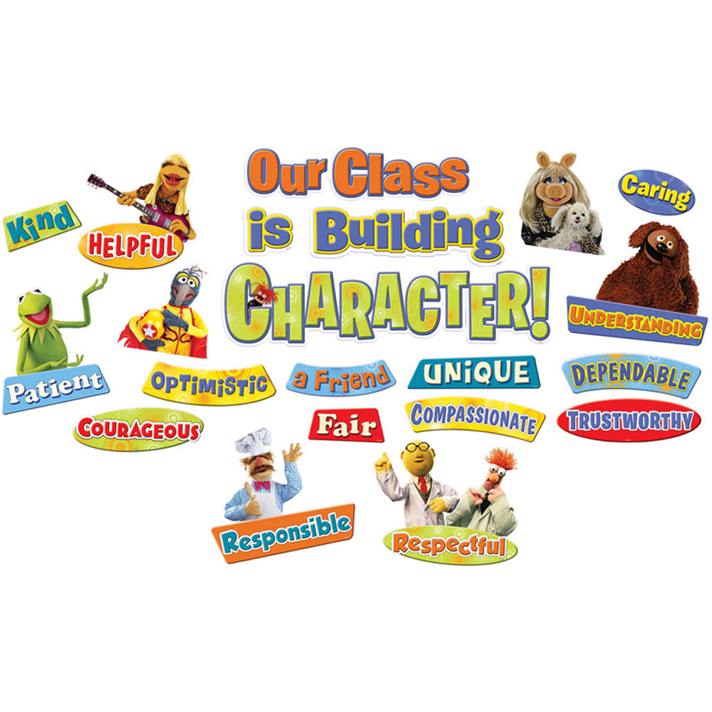 EU-847221 - Muppets - Our Class Has Character Mini Bulletin Board Set in Classroom Theme