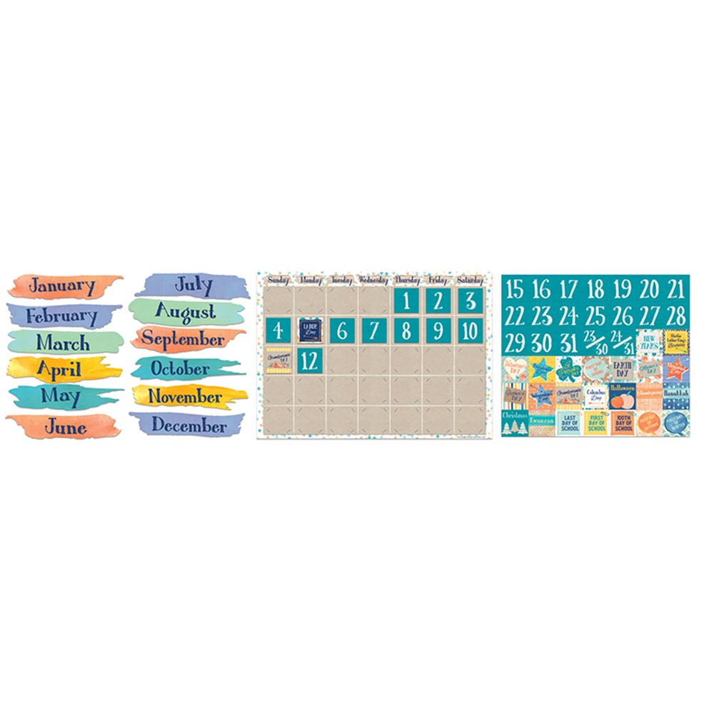Confetti Splash Welcome Bulletin Board Set - EU-847626 | Eureka | Calendars