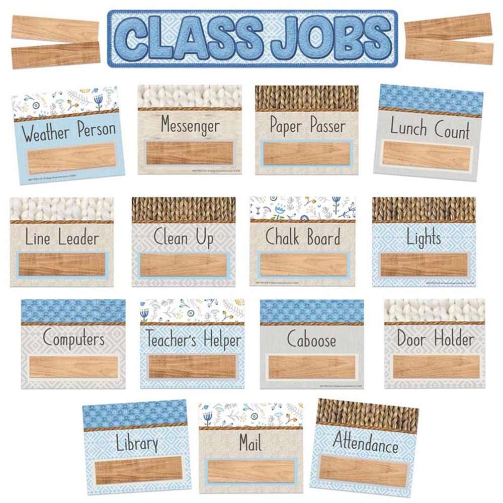 A Close-Knit Class Class Jobs Mini Bulletin Board Set - EU-847790 | Eureka | Miscellaneous