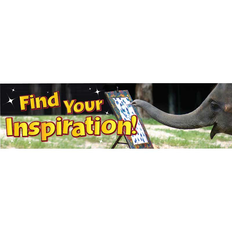 EU-849456 - Find Your Inspiration Jumbo Banner in Banners