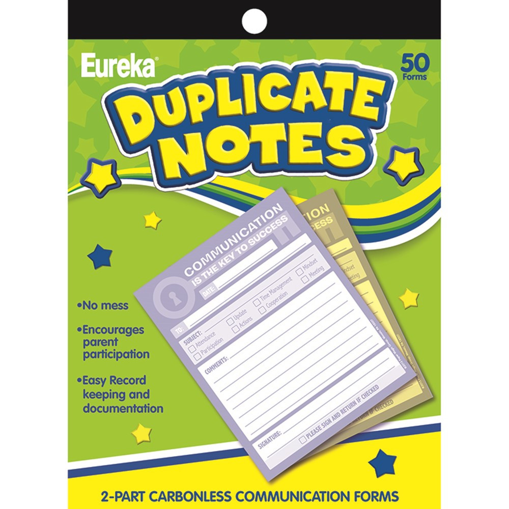 EU-863205 - Key To Success Duplicate Notes in Note Pads