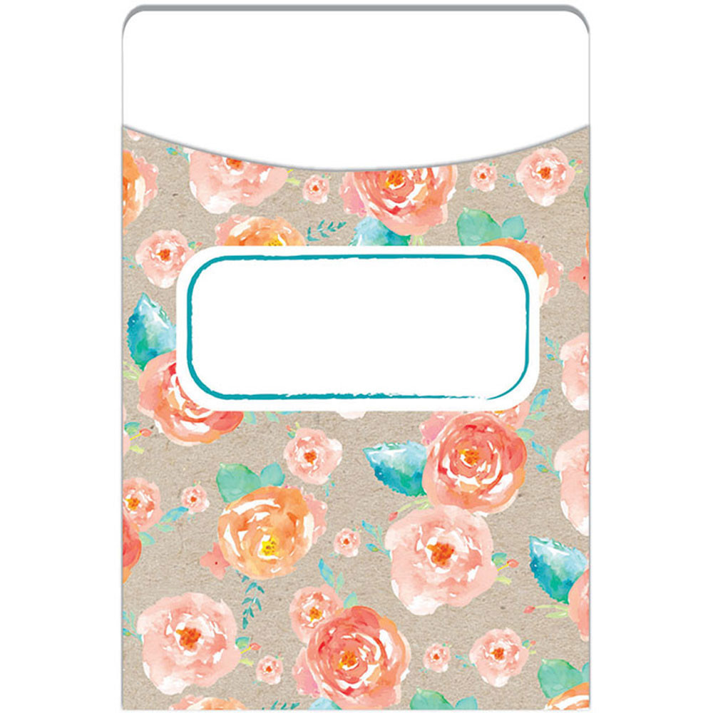 EU-866402 - Confetti Splash Library Pockets Floral Toss in Library Cards