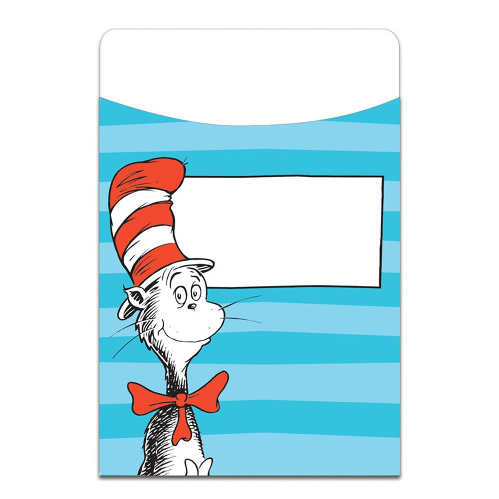 EU-866411 - Dr Seuss Classic Library Pockets in Library Cards