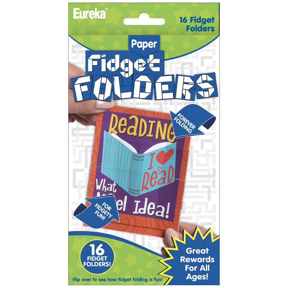 EU-872005 - Fidget Folders Reading Puns in Folders