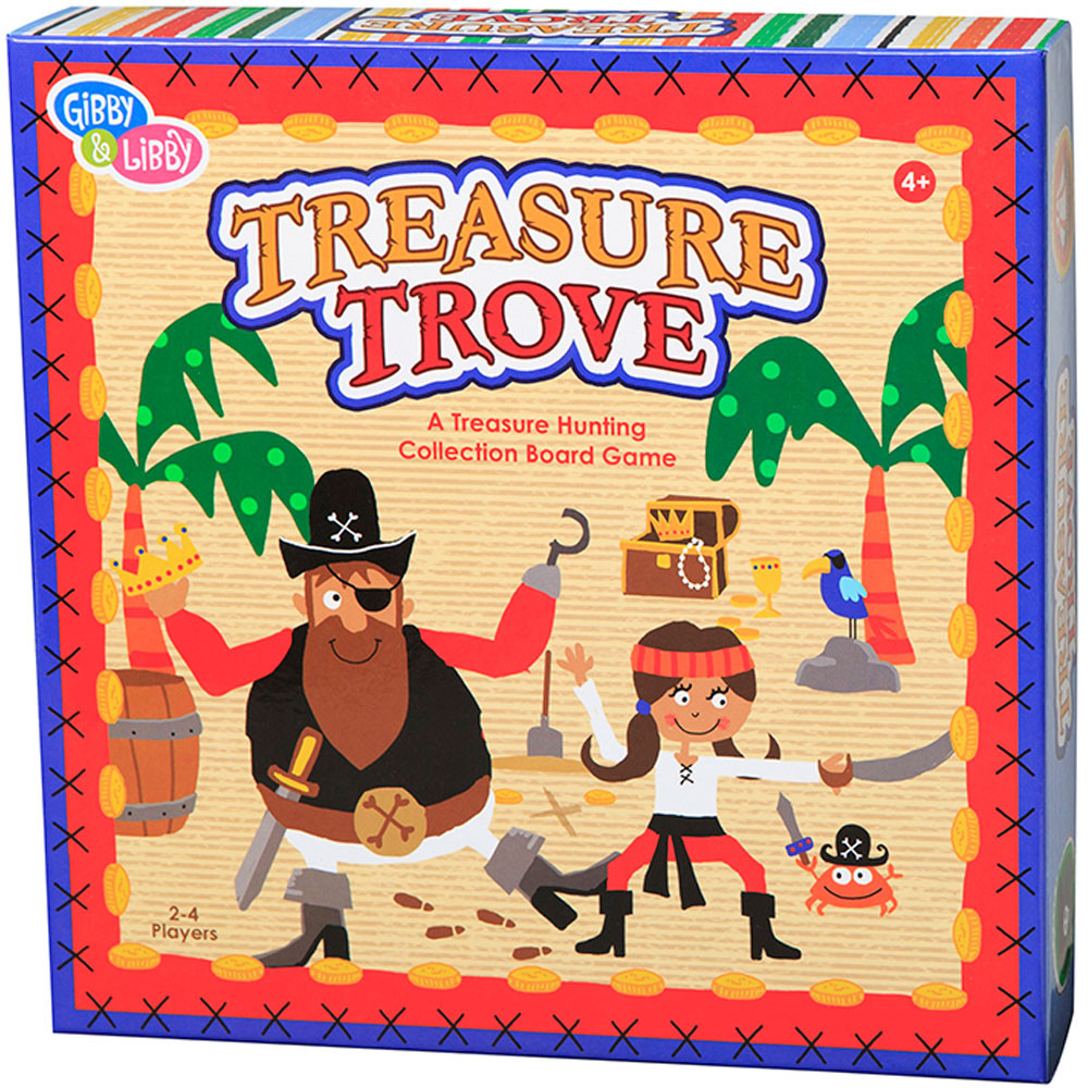 EU-BKBG18433 - Treasure Trove Paper Board Game in Games