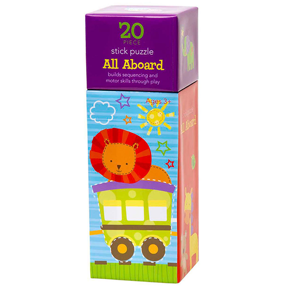 EU-BKP116725 - All Aboard 20Pc Stick Puzzle in Puzzles