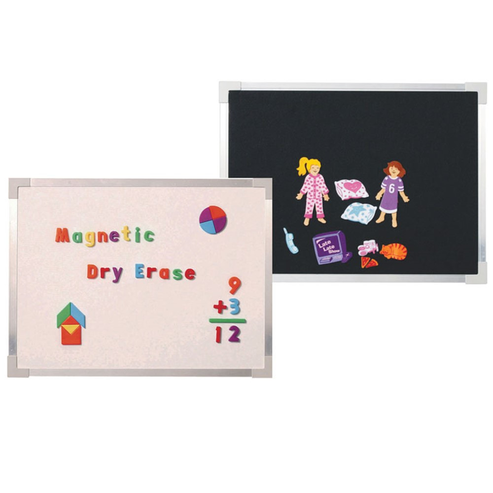 FLP10720 - Magnetic Dry Erase/Flannel Board in Dry Erase Boards