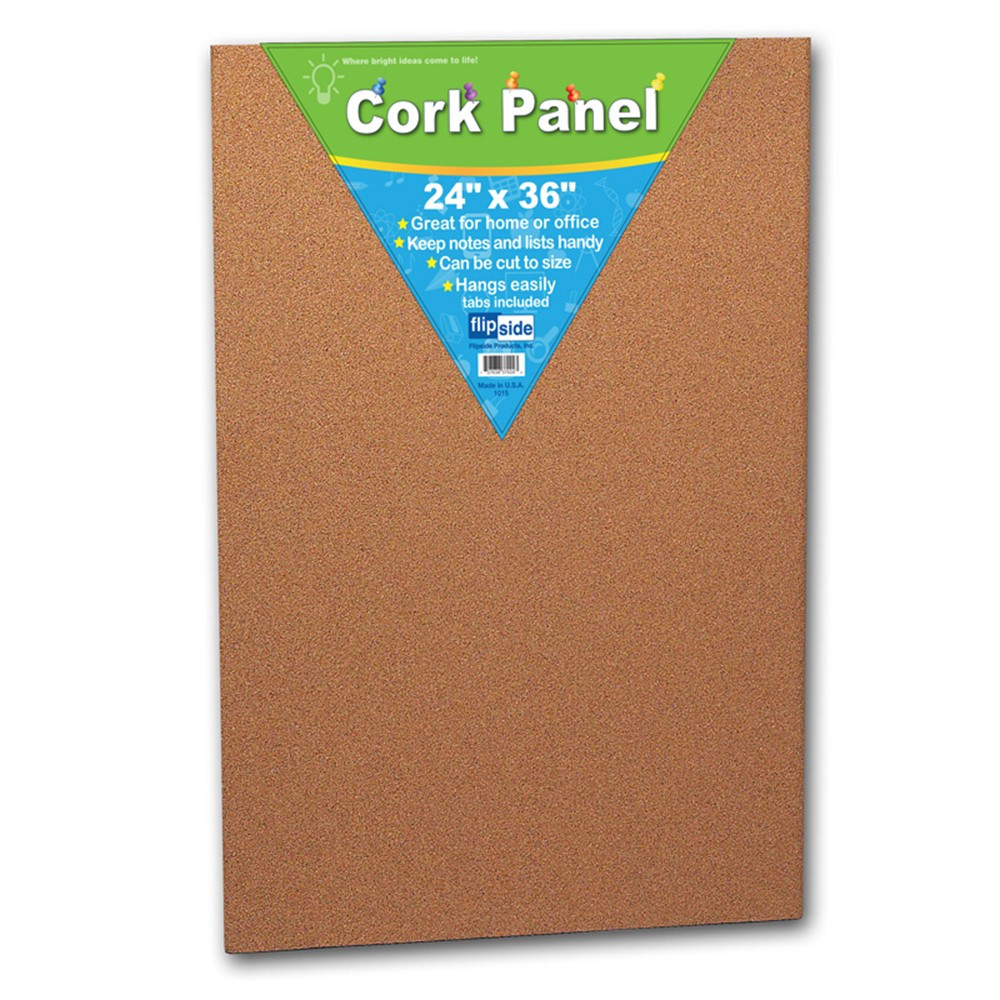 FLP37024 - Cork Panel 24In X 36In in Cork Boards