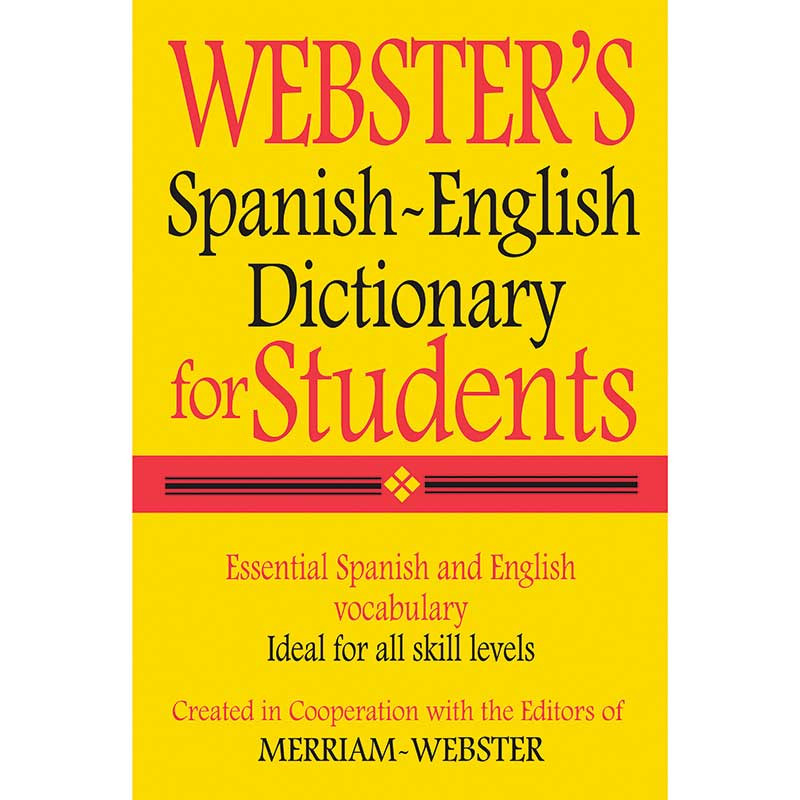 FSP9781596950962 - Websters Spanish English Dictionary For Students in Spanish Dictionary