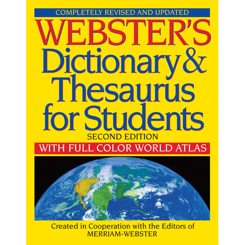 FSP9781596951075 - Websters Dictionary & Thesaurus For Students Second Edition in Reference Books
